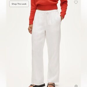 J. Crew Soleil pant in linen Small